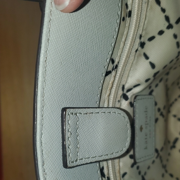 Kate Spade Light Gray Satchel - Picture 5 of 8